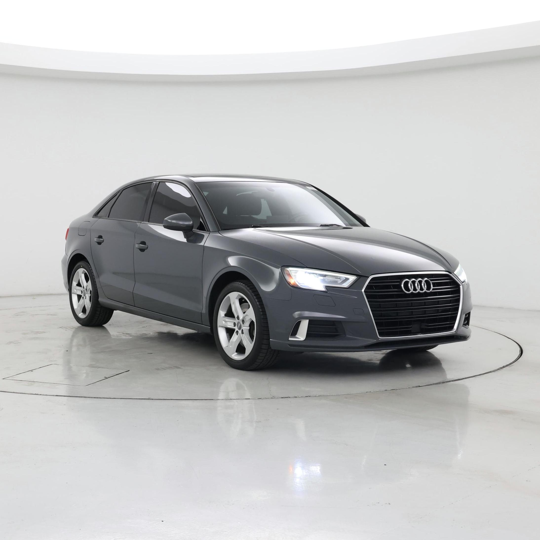 Gray 2017 Audi A3 Sedan Front-Wheel Drive Automatic