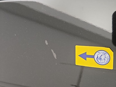 Rear Door Driver Side Cosmetic Imperfection