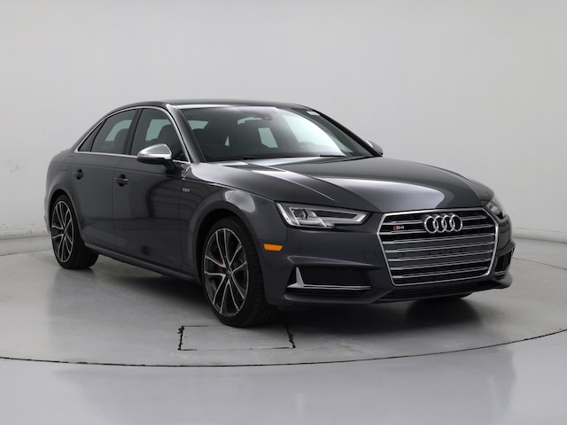 Gray 2018 Audi S4 3.0T quattro Premium Plus Sedan AWD Sedan All-Wheel Drive Automatic