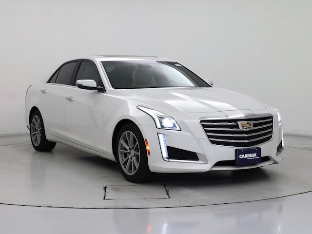 White 2019 Cadillac CTS 3.6L Luxury AWD Sedan All-Wheel Drive Automatic