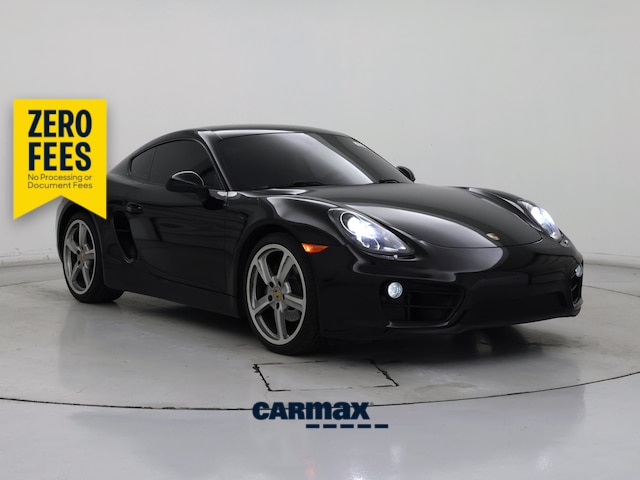Black 2016 Porsche Cayman Black Edition Coupe Rear-Wheel Drive Automatic