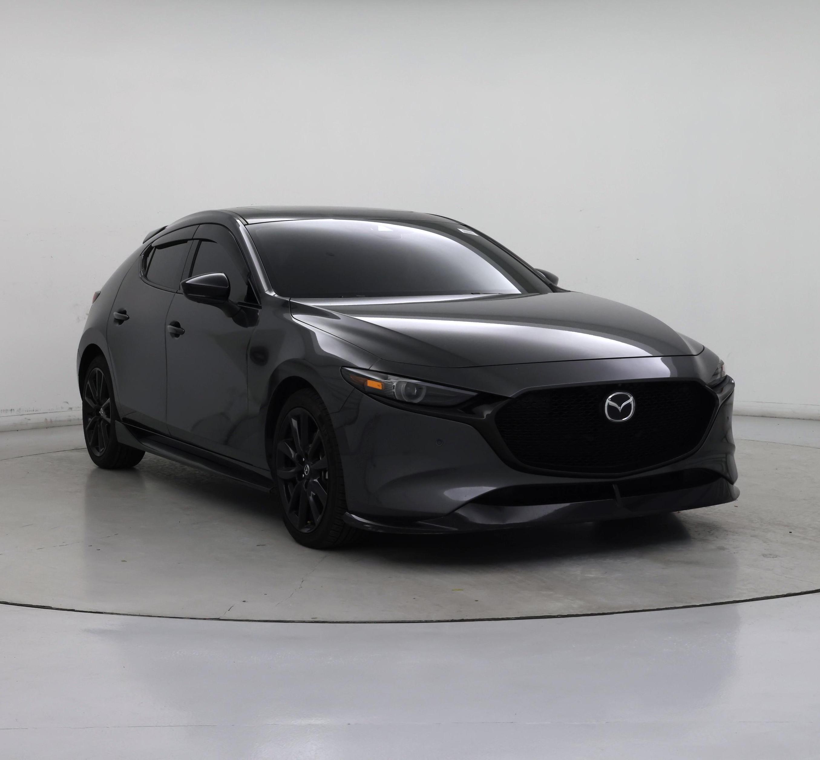 Black 2022 Mazda MAZDA3 Hatchback All-Wheel Drive Automatic
