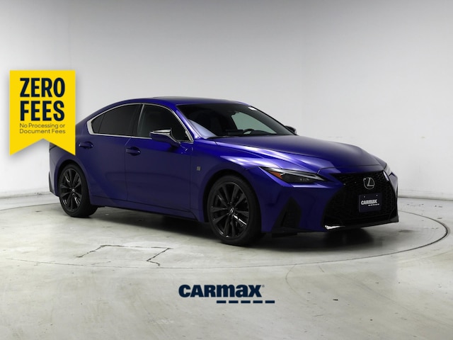 Blue 2025 Lexus IS 350 F Sport Design RWD Sedan Rear-Wheel Drive Automatic