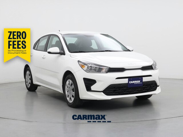 White 2023 Kia Rio LX FWD Sedan Front-Wheel Drive Automatic