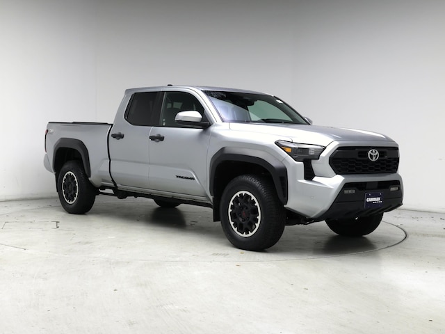 Silver 2024 Toyota Tacoma TRD Off-Road Double Cab 4WD Pickup Truck Four-Wheel Drive Automatic