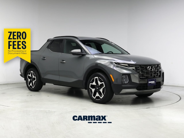 Gray 2022 Hyundai Santa Cruz Limited Crew Cab AWD Pickup Truck All-Wheel Drive Automatic