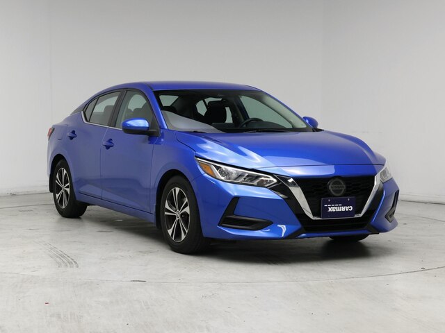 Blue 2023 Nissan Sentra SV FWD Sedan Front-Wheel Drive Automatic