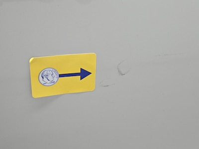 Rear Door Passenger Side Cosmetic Imperfection