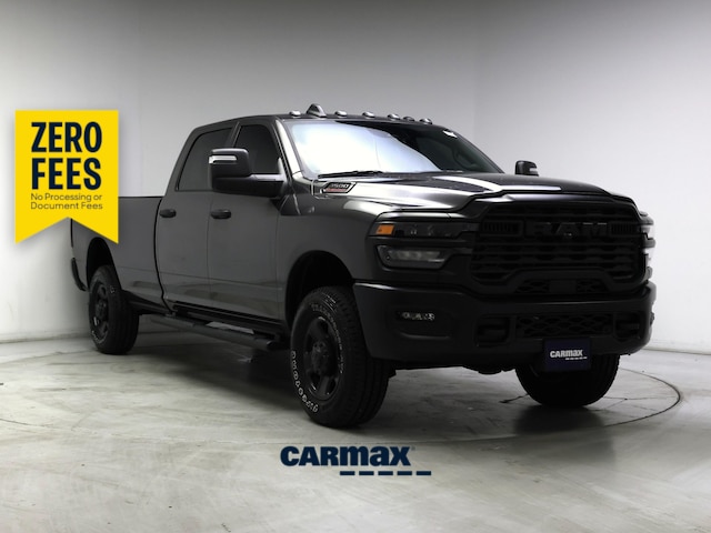 Gray 2025 RAM 3500 Tradesman Crew Cab LB 4WD Pickup Truck Four-Wheel Drive Automatic