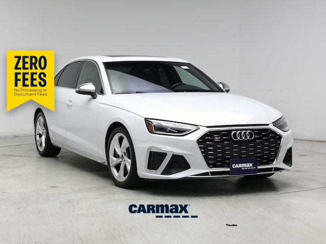 White 2022 Audi S4 Sedan All-Wheel Drive Automatic