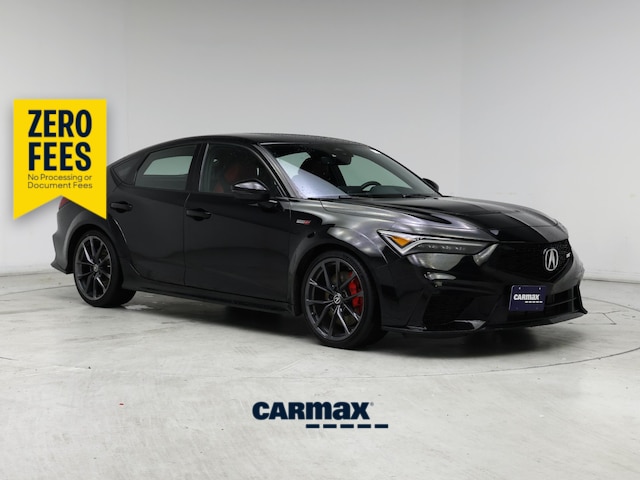 Black 2024 Acura Integra Sedan Front-Wheel Drive Manual