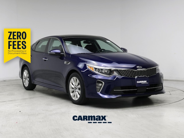 Blue 2018 Kia Optima Sedan Front-Wheel Drive Automatic