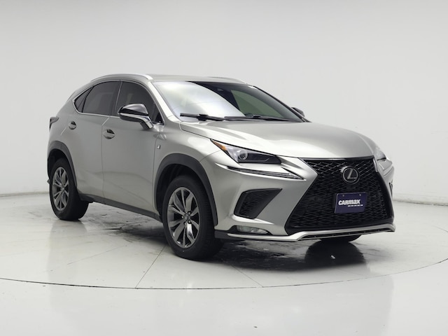 Silver 2019 Lexus NX 300 F Sport FWD SUV / Crossover Front-Wheel Drive Automatic