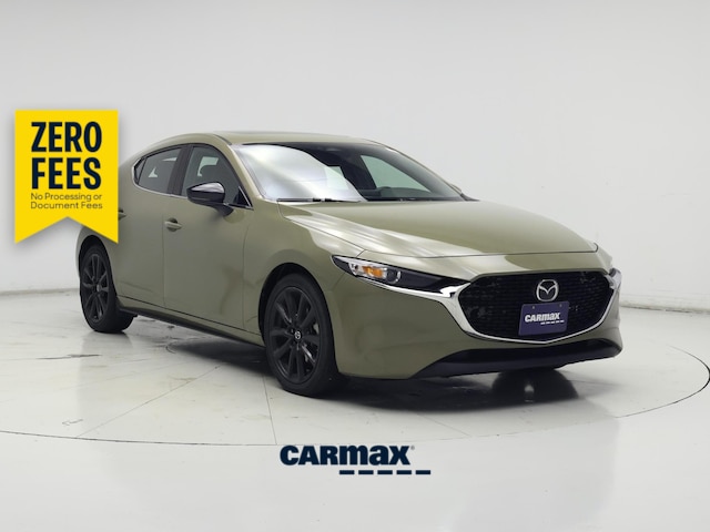 Brown (Tan) 2024 Mazda MAZDA3 2.5 S Carbon Turbo Hatchback AWD Hatchback All-Wheel Drive Automatic