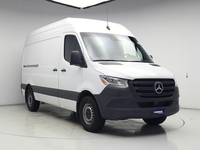 White 2024 Mercedes-Benz Sprinter Cargo 2500 144 RWD Van Rear-Wheel Drive Automatic