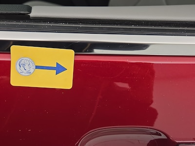 Front Door Driver Side Cosmetic Imperfection