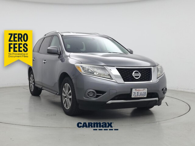 Gray 2015 Nissan Pathfinder S SUV / Crossover Front-Wheel Drive Automatic