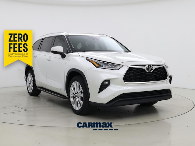 White 2023 Toyota Highlander SUV / Crossover Front-Wheel Drive Automatic