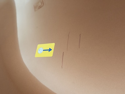 Hood Front Cosmetic Imperfection