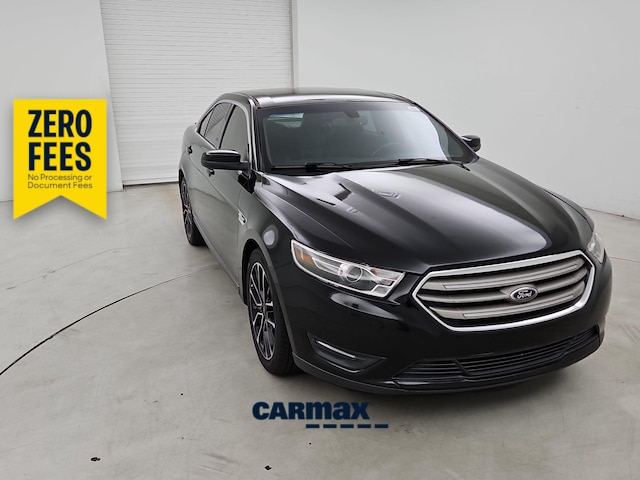 Black 2017 Ford Taurus Sedan Front-Wheel Drive Automatic