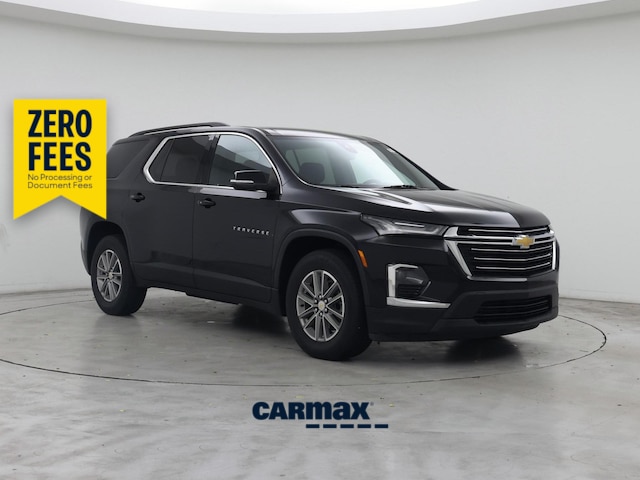 Black 2023 Chevrolet Traverse LT Cloth FWD SUV / Crossover Front-Wheel Drive Automatic