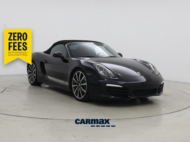 Black 2016 Porsche Boxster Convertible Rear-Wheel Drive Automatic