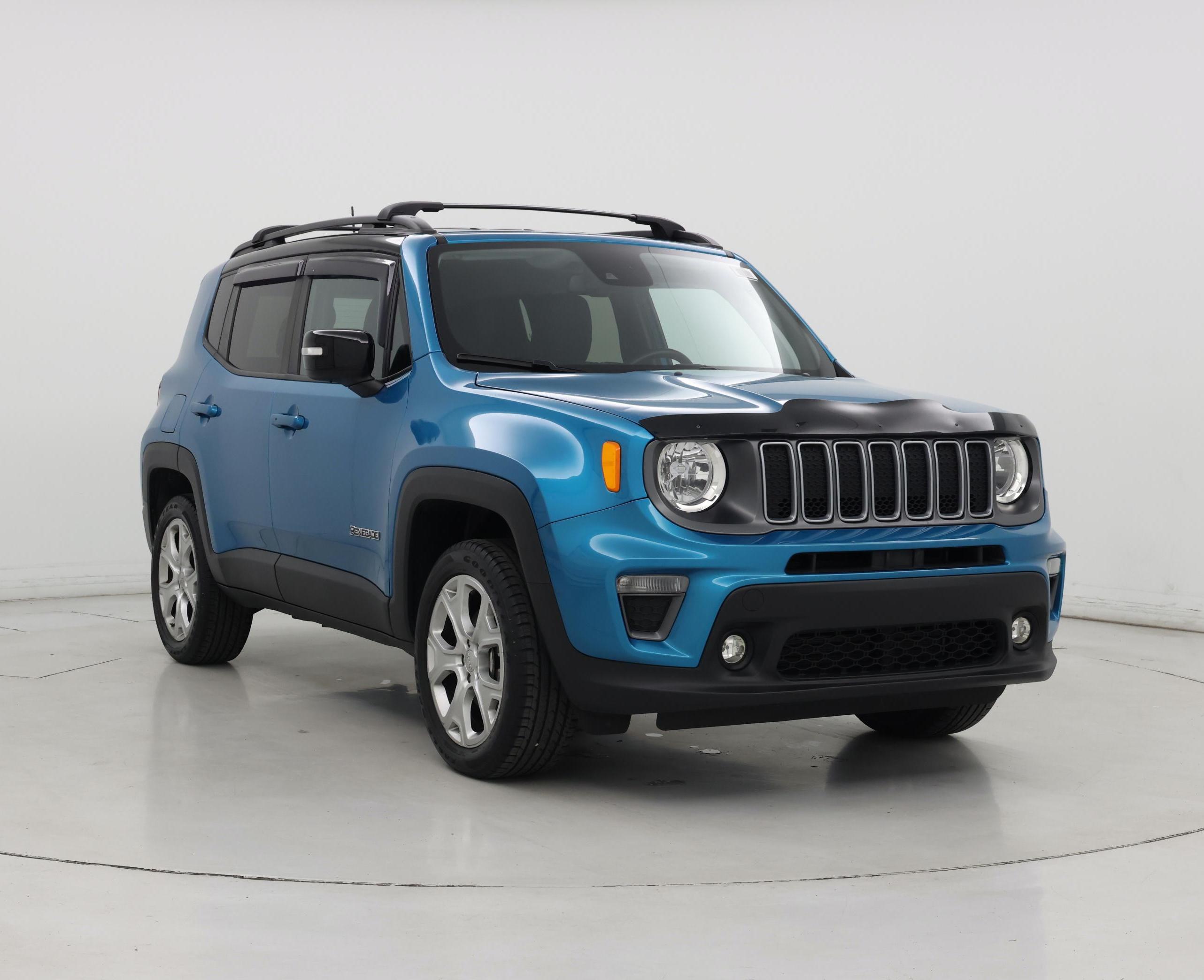 Blue 2022 Jeep Renegade SUV / Crossover Four-Wheel Drive Automatic