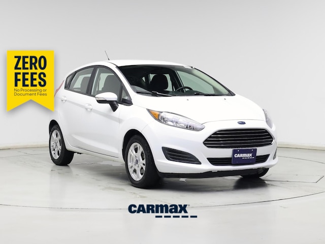 White 2015 Ford Fiesta Hatchback Front-Wheel Drive Automatic
