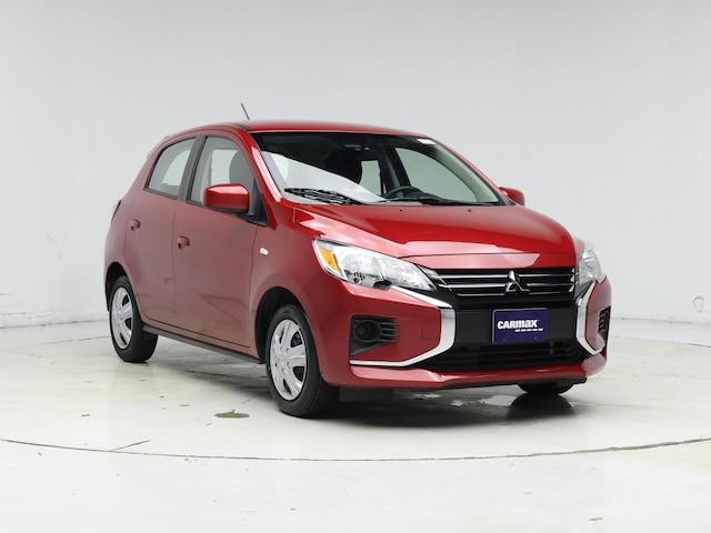 Red 2024 Mitsubishi Mirage ES FWD Hatchback Front-Wheel Drive Automatic