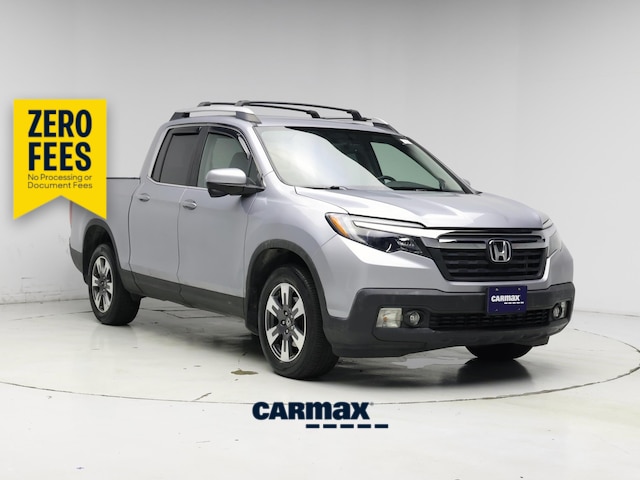 Silver 2017 Honda Ridgeline RTL-T AWD Pickup Truck All-Wheel Drive Automatic