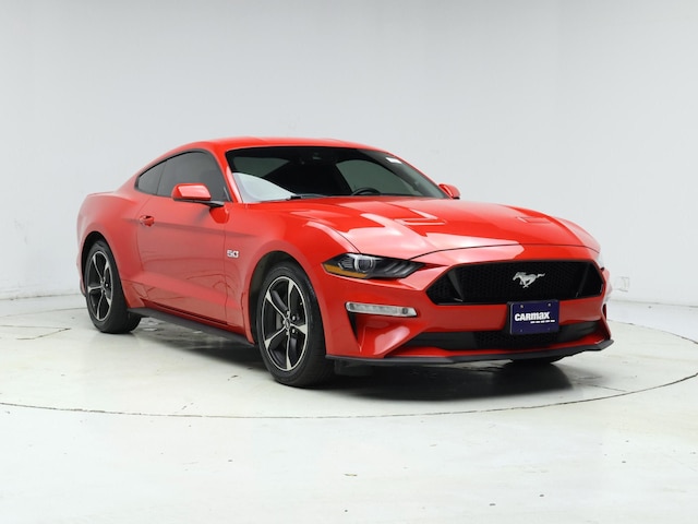 Red 2022 Ford Mustang GT Fastback RWD Coupe Rear-Wheel Drive Automatic