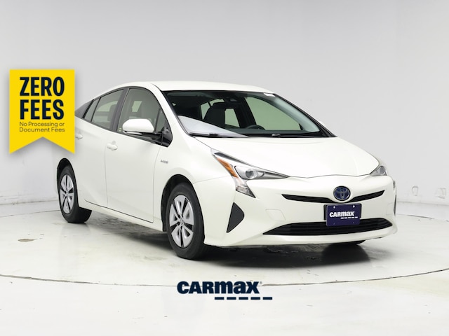White 2017 Toyota Prius Two Eco FWD Hatchback Front-Wheel Drive Automatic
