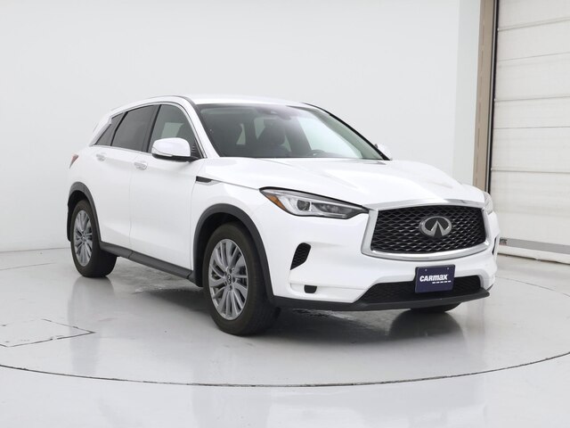 White 2024 INFINITI QX50 Pure FWD SUV / Crossover Front-Wheel Drive Automatic