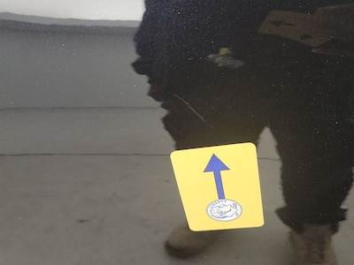 Rear Door Driver Side Cosmetic Imperfection
