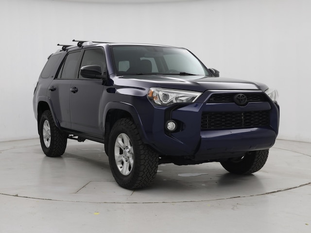 Blue 2018 Toyota 4Runner SR5 4WD SUV / Crossover Four-Wheel Drive Automatic
