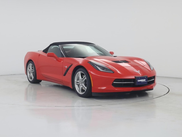 Red 2016 Chevrolet Corvette Stingray 2LT Convertible RWD Convertible Rear-Wheel Drive Manual