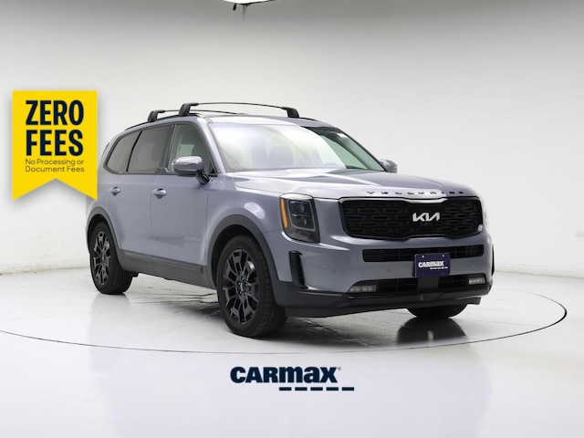 Silver 2022 Kia Telluride SX AWD SUV / Crossover All-Wheel Drive Automatic