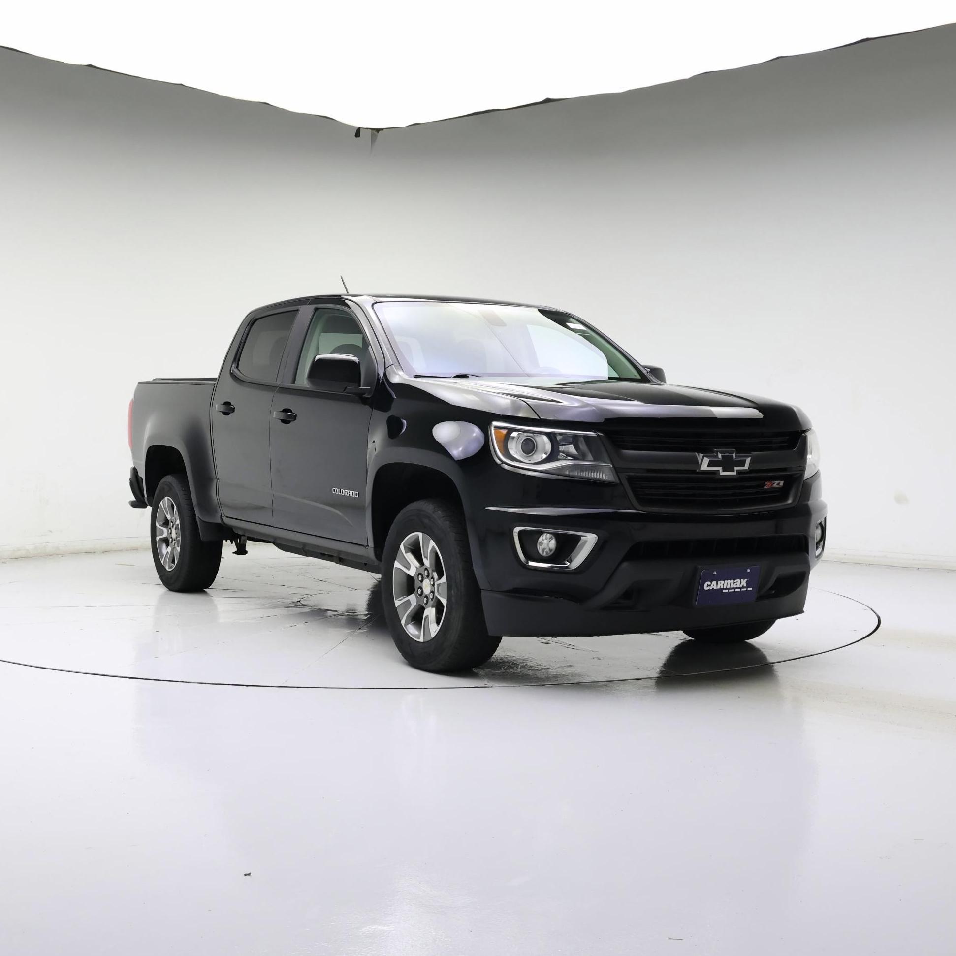 Black 2019 Chevrolet Colorado Z71 Crew Cab 4WD Pickup Truck Four-Wheel Drive Automatic