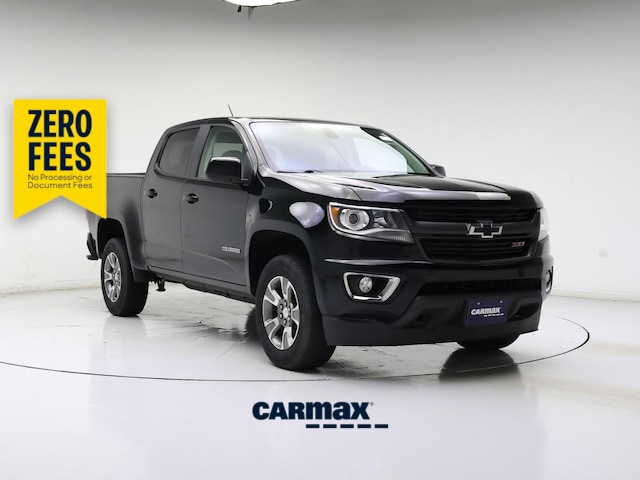 Black 2019 Chevrolet Colorado Z71 Crew Cab 4WD Pickup Truck Four-Wheel Drive Automatic