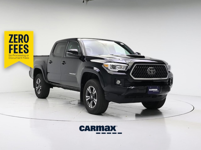 Black 2018 Toyota Tacoma Pickup Truck Four-Wheel Drive Automatic