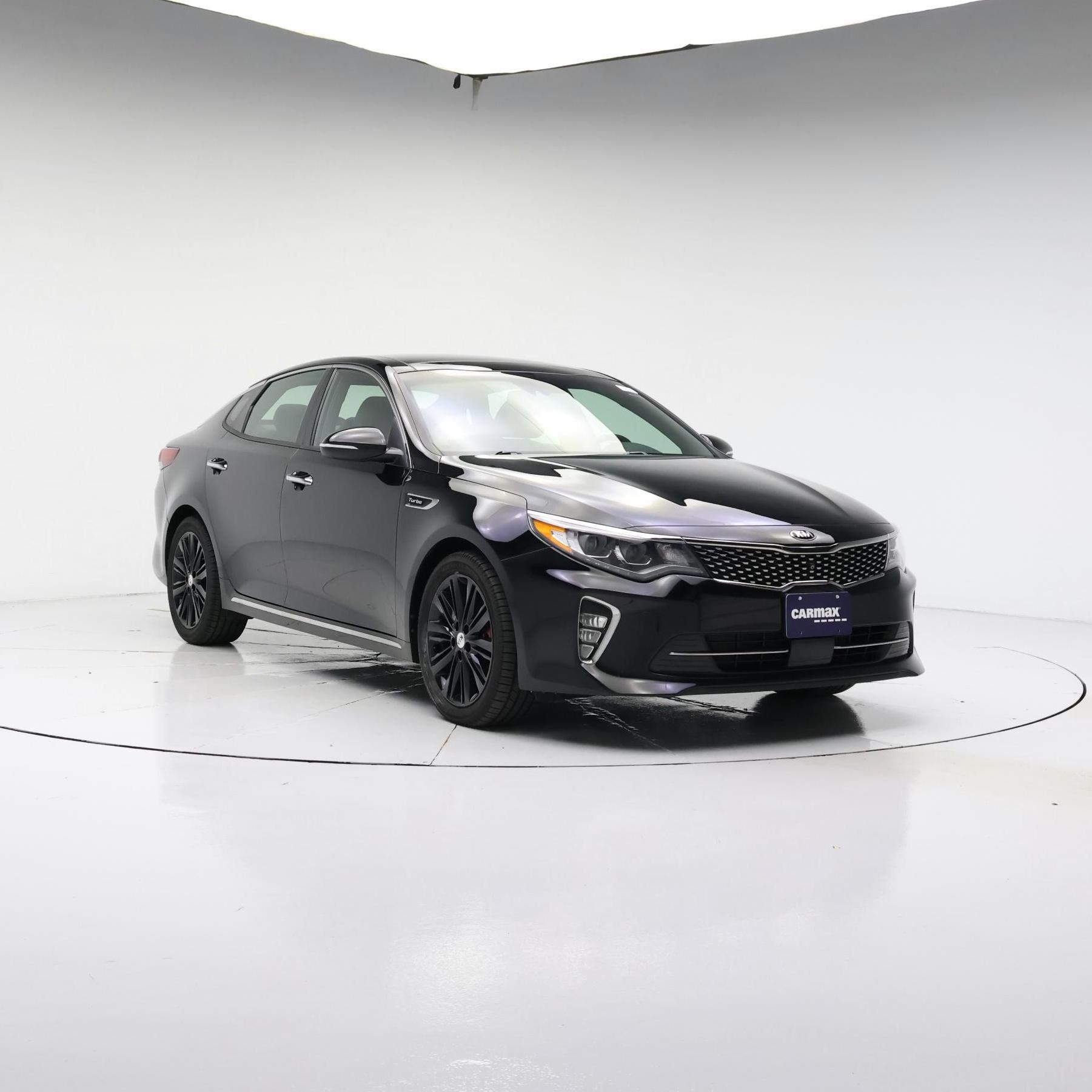 Black 2018 Kia Optima Sedan Front-Wheel Drive Automatic