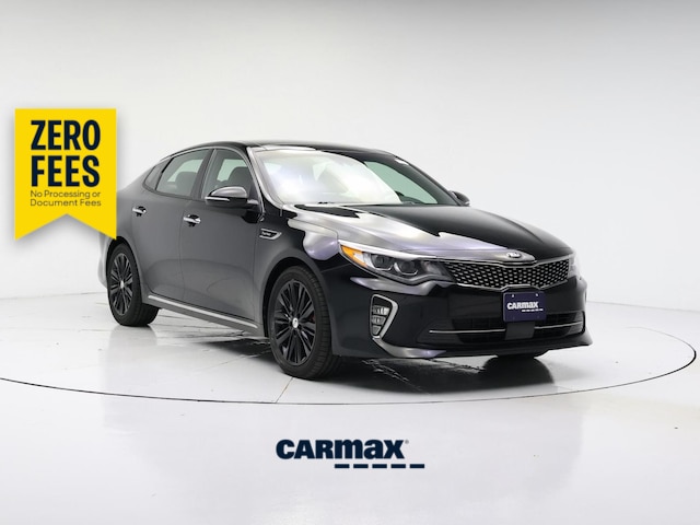 Black 2018 Kia Optima Sedan Front-Wheel Drive Automatic