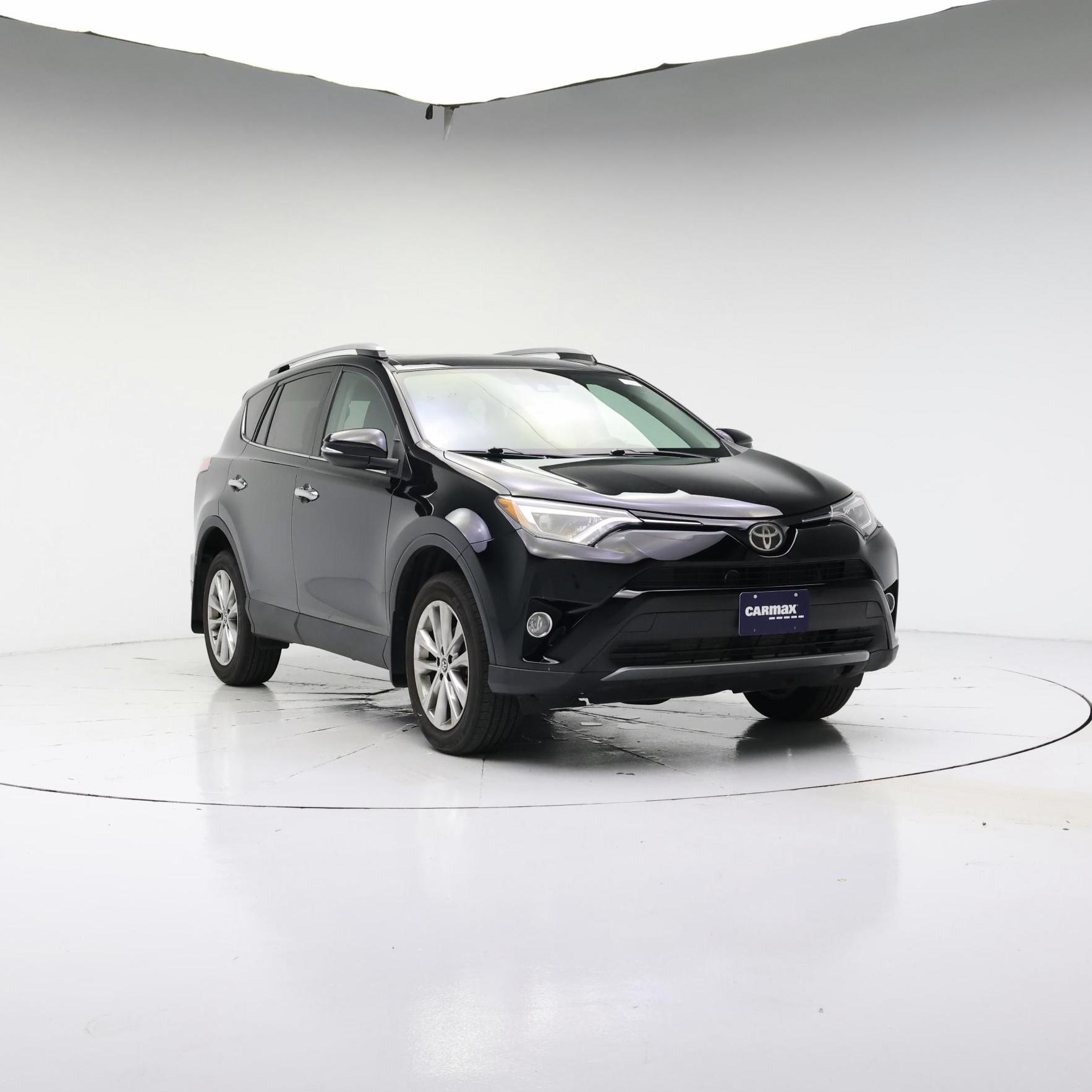 Black 2017 Toyota RAV4 SUV / Crossover All-Wheel Drive Automatic