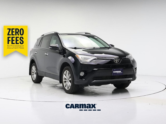 Black 2017 Toyota RAV4 SUV / Crossover All-Wheel Drive Automatic