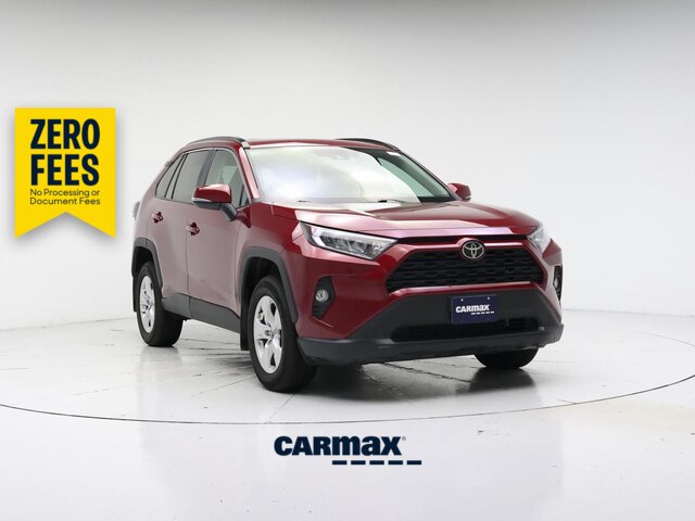 Red 2021 Toyota RAV4 SUV / Crossover All-Wheel Drive Automatic