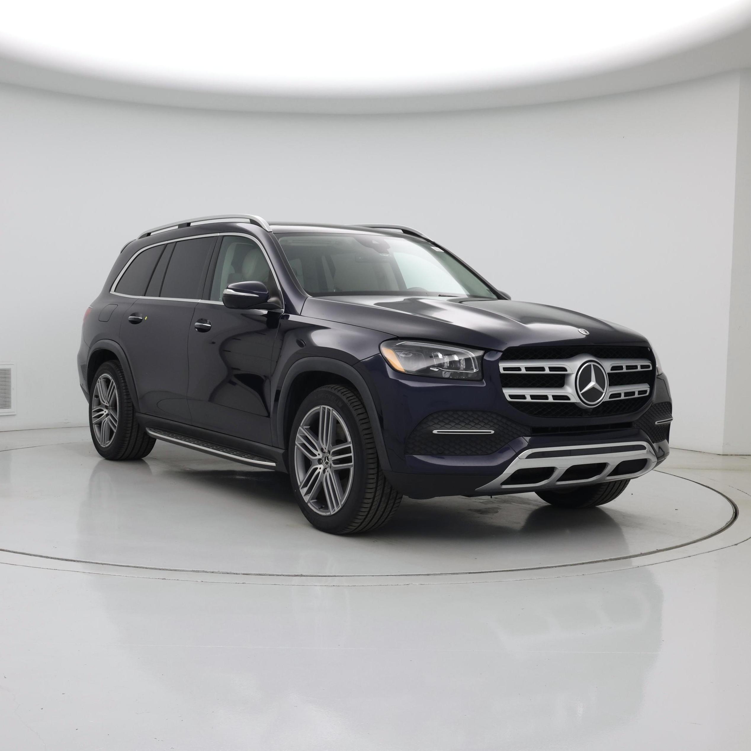 Blue 2021 Mercedes-Benz GLS SUV / Crossover All-Wheel Drive Automatic