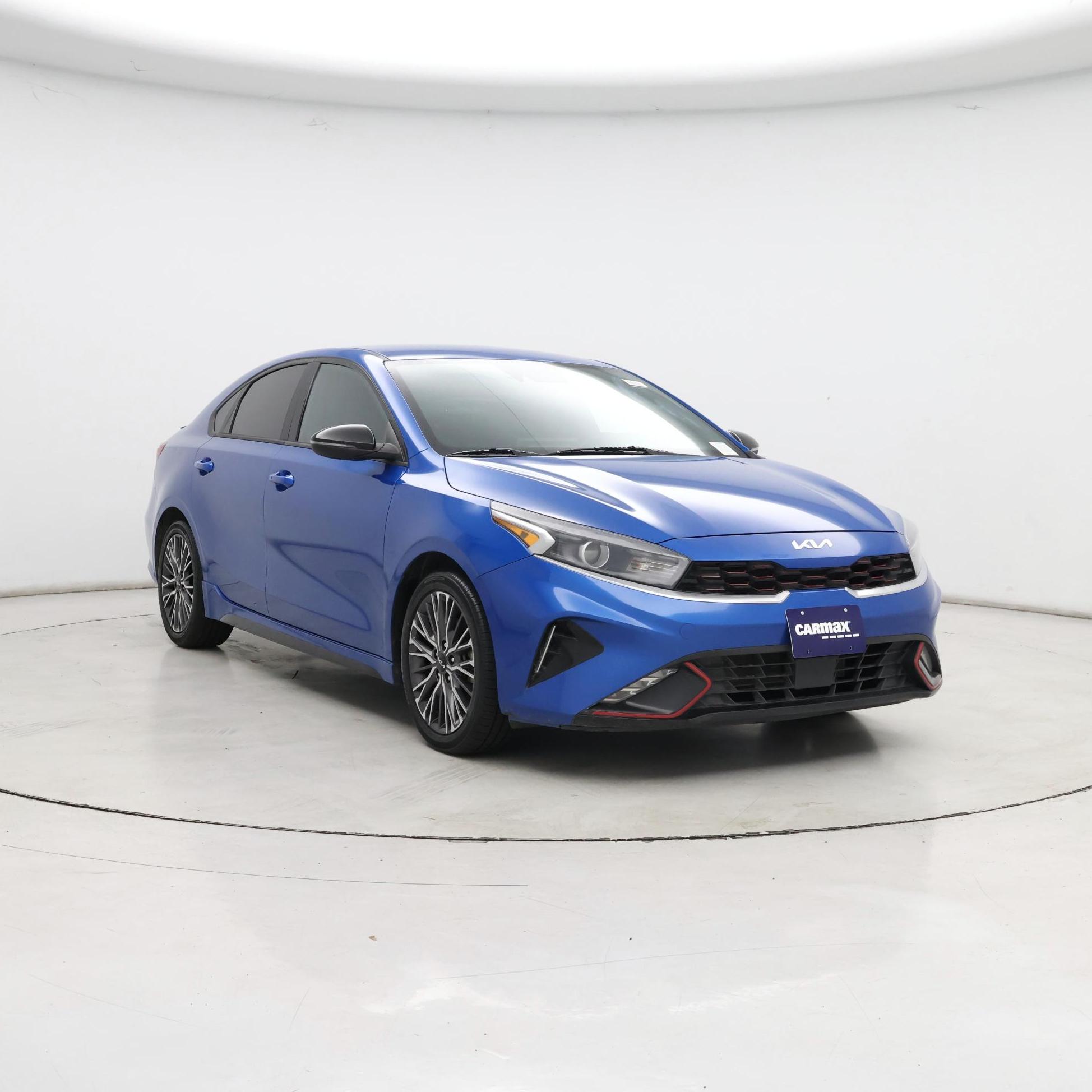 Blue 2022 Kia Forte Sedan Front-Wheel Drive Automatic