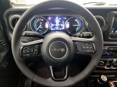 Steering Wheel & Instrument Cluster (On)