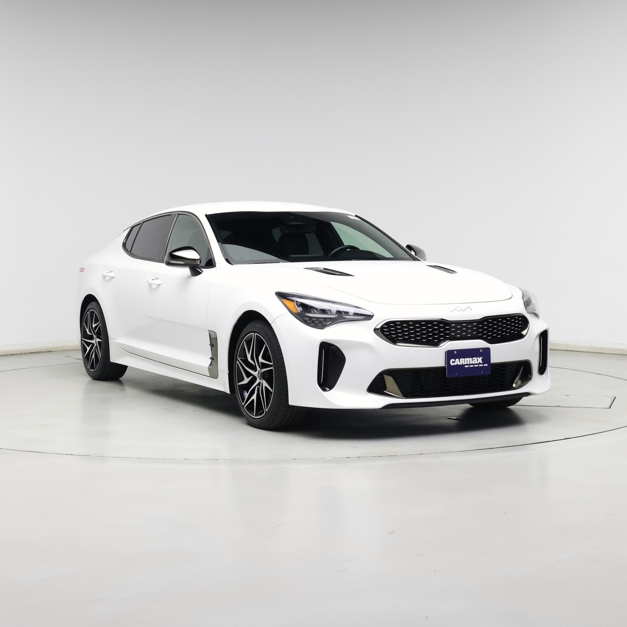 White 2022 Kia Stinger Sedan Rear-Wheel Drive Automatic
