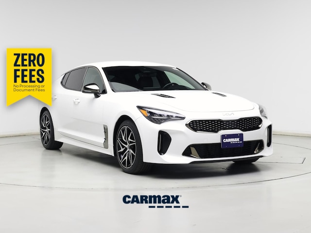 White 2022 Kia Stinger Sedan Rear-Wheel Drive Automatic